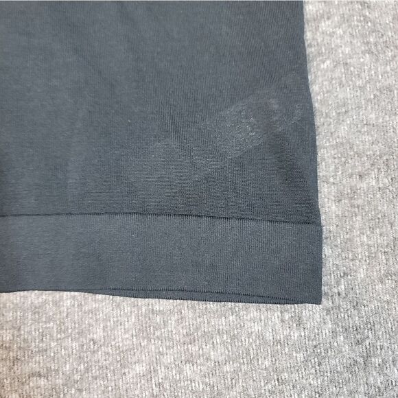 Mssimo Dutti Studio Mens Polo Shirt Size L Black Micro Textured Piqué Cotton New - Picture 5 of 10